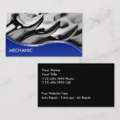 Mechaniker-Visitenkarten Visitenkarte (Vorne/Hinten)