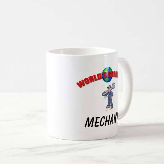 Mechaniker-weltbeste Tasse (VorderseiteRechts)