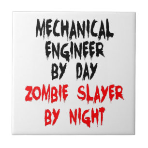 Mechaniker Zombie Slayer Fliese