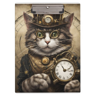 Mechanikerkatze Klemmbrett