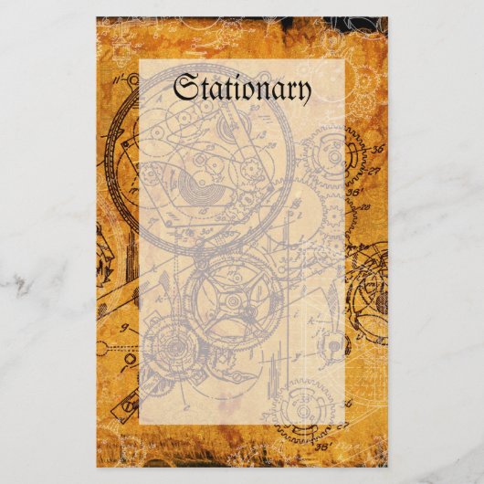 Mechanikerkollektion Briefpapier (Vorderseite)