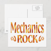 Mechanikrock Postkarte (Vorne/Hinten)