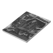 Mechanikschule für Lokomotive Notizblock (Rotiert)