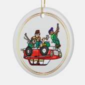 Mechaniktagsschmuck Keramik Ornament (Links)