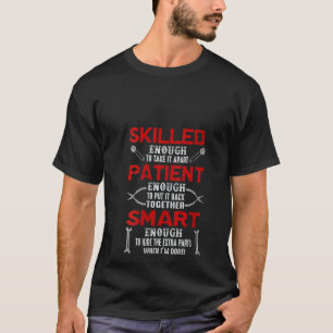 Mechanisch befähigte Patientinnen intelligent genu T-Shirt