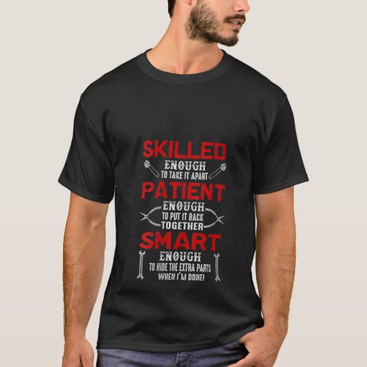 Mechanisch befähigte Patientinnen intelligent genu T-Shirt (Vorderseite)