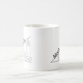 Mechanisch geneigt kaffeetasse (Mittel)