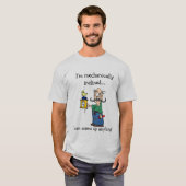 Mechanisch geneigt T-Shirt (Vorne ganz)