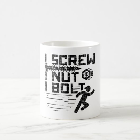 Mechanisch - I-Schrauben I Nut I Bolzen Kaffeetasse (Mittel)
