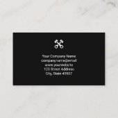 mechanisch | Ingenieur | Kolben Visitenkarte (Rückseite)