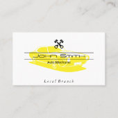 mechanisch | Ingenieur | Kolben Visitenkarte (Vorderseite)