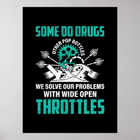 Mechanisch lösen wir unsere Probleme Poster (Vorne)