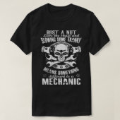 Mechanisch - Muss A Nut Lube Die Welle und das Bre T-Shirt (Design vorne)