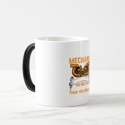 Mechanisch nicht unterschätzen verwandlungstasse (Vorderseite Links)