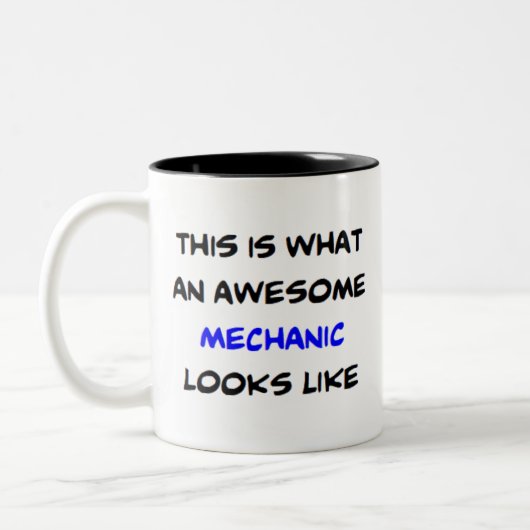 mechanisch, phantastisch zweifarbige tasse (Links)