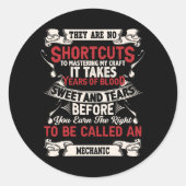 mechanisch runder aufkleber (Vorderseite)