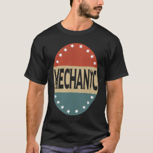 Mechanisch Wrench Vintag gestört Patriotic USA F T-Shirt