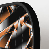 Mechanisch Zeichnend orangefarbene Farbfüllung Pickleball Schläger (Linke Seite)