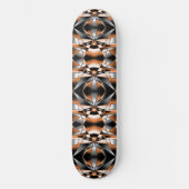 Mechanisch Zeichnend orangefarbene Farbfüllung Skateboard (Vorderseite)