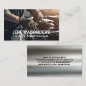 Mechanische Arbeiten am Motor Visitenkarte (Vorne/Hinten)