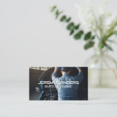 Mechanische Arbeiten am Motor Visitenkarte (Stehend Vorderseite)