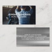 Mechanische Arbeiten am Motor Visitenkarte (Vorne/Hinten)