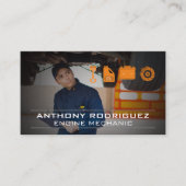 Mechanische Arbeiten an einem Auto Visitenkarte (Vorderseite)