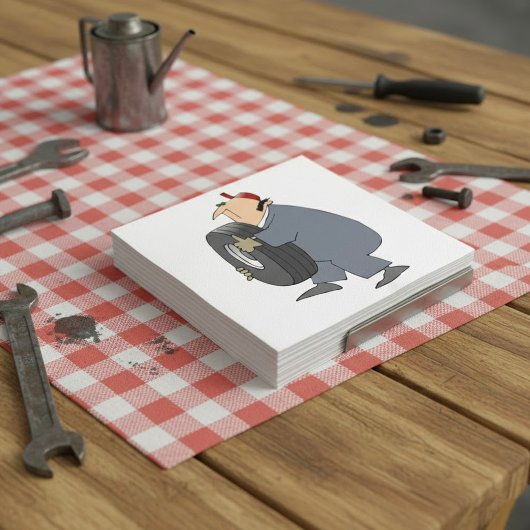 Mechanische Beförderung eines Reifenpapiers Napkin Serviette