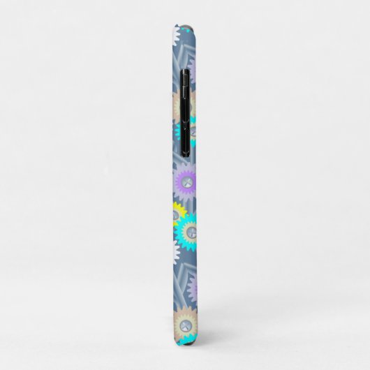 Mechanische Blume Case-Mate iPhone Hülle (Hinten/Links)