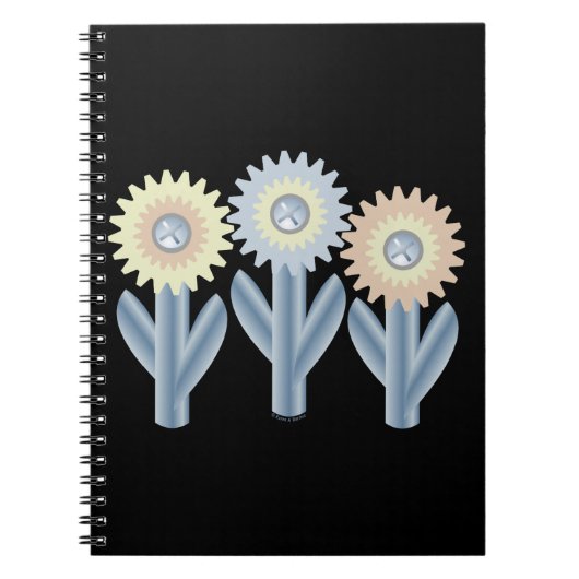Mechanische Blume Notizblock (Vorderseite)