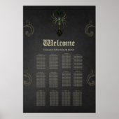 Mechanische Eleganz, die Spinne im Dunkeln Poster (Vorne)