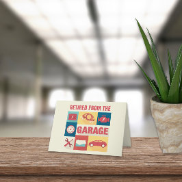 Mechanische Ersatzteilkarte für gefahrenes Auto Karte