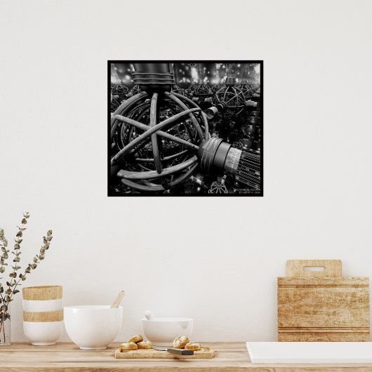 Mechanische Eutopie Poster (Küche)