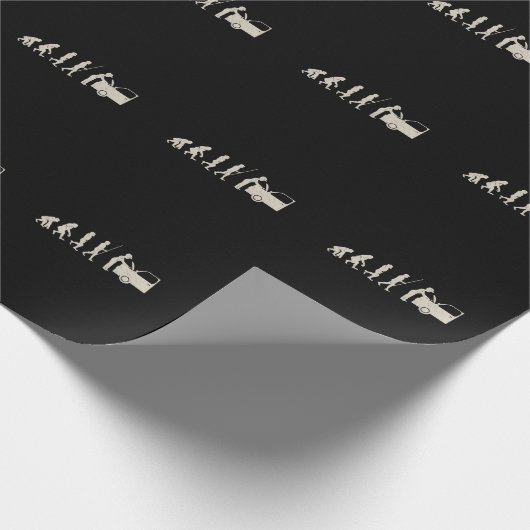 Mechanische Evolution Autotuner Geschenkpapier (Ecke)