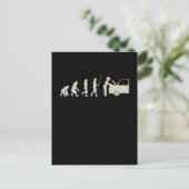 Mechanische Evolution Autotuner Postkarte (Stehend Vorderseite)