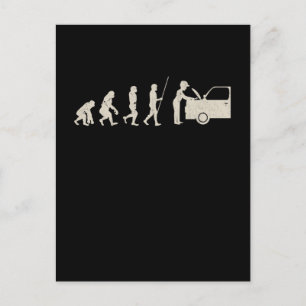 Mechanische Evolution Autotuner Postkarte