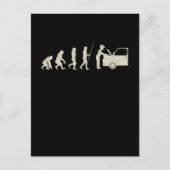 Mechanische Evolution Autotuner Postkarte (Vorderseite)