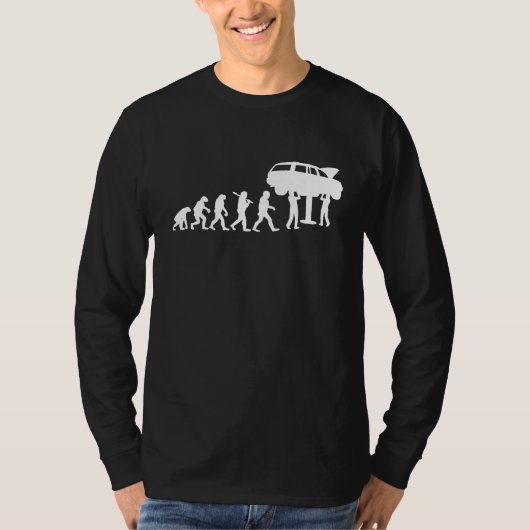Mechanische Evolution T-Shirt (Vorderseite)