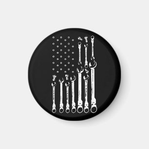 Mechanische Fahne Amerikanisches Flag Flag Mechani Magnet