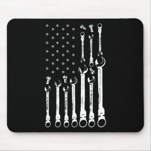 Mechanische Fahne Amerikanisches Flag Flag Mechani Mousepad