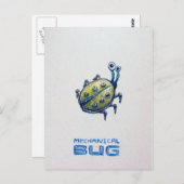 Mechanische Fehlerpostkarte Postkarte (Vorne/Hinten)