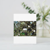 Mechanische Flex-Abstraktion Postkarte (Stehend Vorderseite)