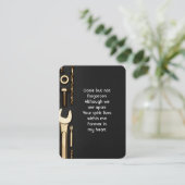 Mechanische Foto Visitenkarte (Stehend Vorderseite)