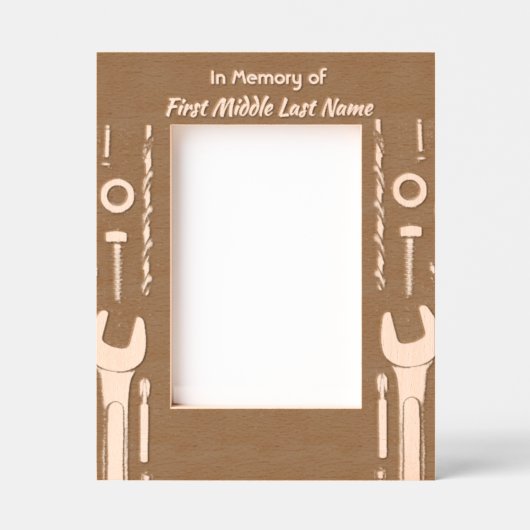 Mechanische Foto-Werkzeuge für die Erinnerung Geätzte Rahmen (Vorderseite)