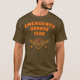 Mechanische Freunde des Garage-Notfallteams Servic T-Shirt