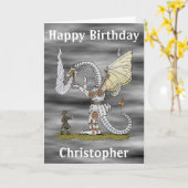 Mechanische Geburtskarte des Drachen Karte (Gelbe Blume)