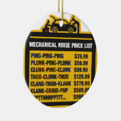 Mechanische Geräusch-Preisliste Keramik Ornament (Rechts)