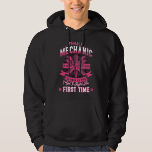 Mechanische Geschenke für Frauen mit Dieselmotor Hoodie