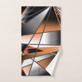 Mechanische Gestaltung der orangefarbenen Farbenfü Badhandtuch Set (Handtuch)