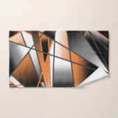 Mechanische Gestaltung der orangefarbenen Farbenfü Badhandtuch Set (Handtuch)